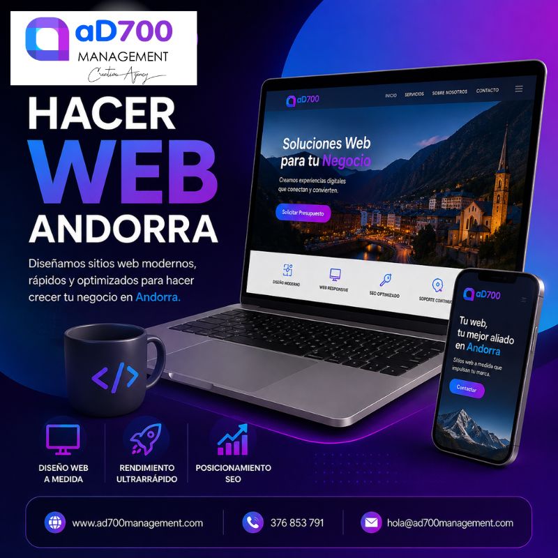 Hacer Web Andorra: Crea tu Presencia Digital Profesional